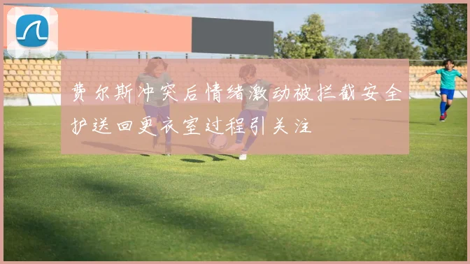 费尔斯冲突后情绪激动被拦截安全护送回更衣室过程引关注